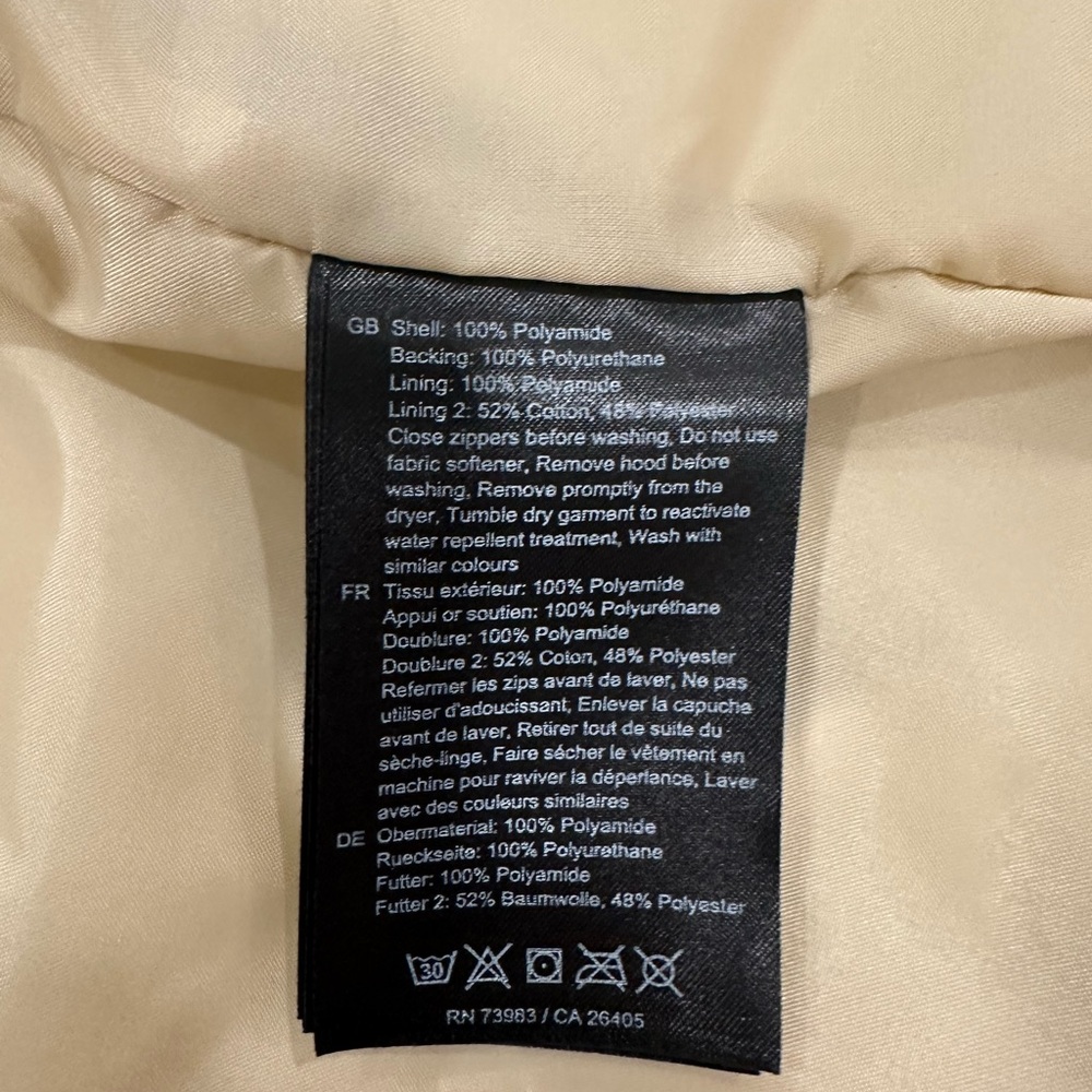 Helly Hansen Tan Raincoat - Picture 5 of 8